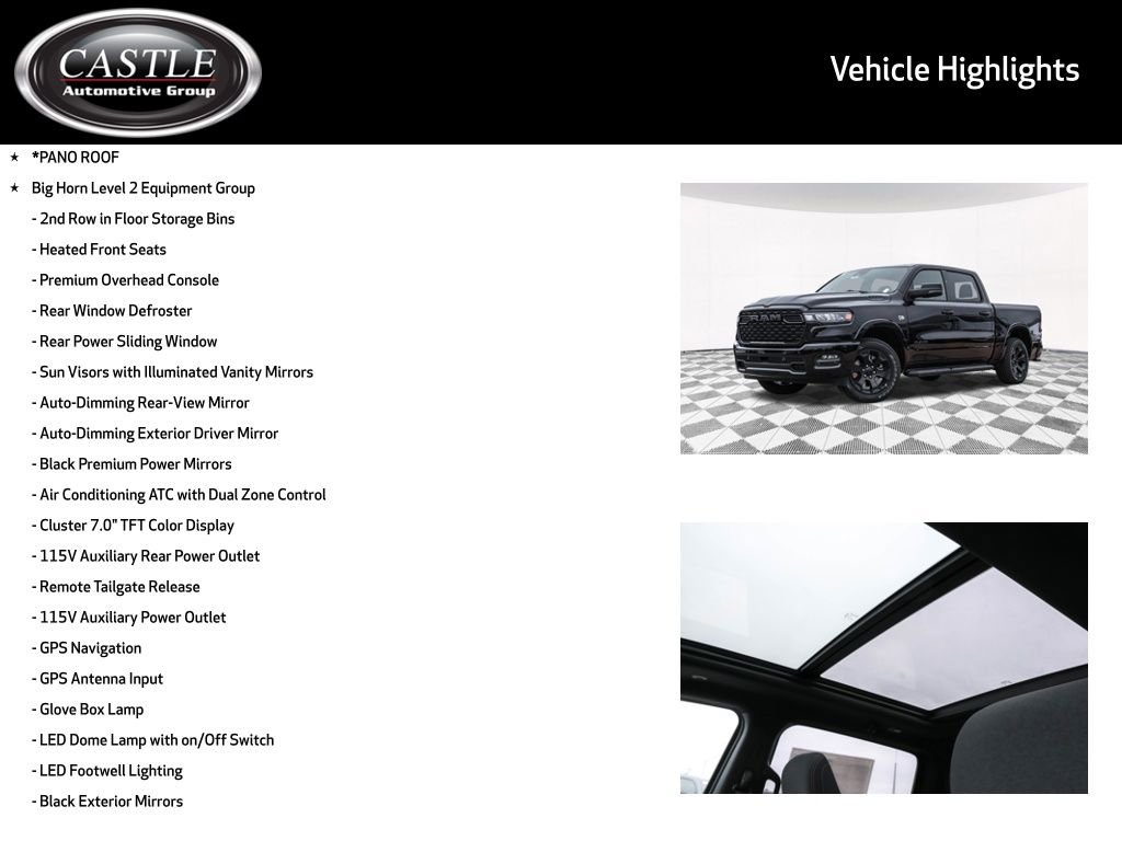 New 2026 RAM 1500 4x4 Crew Cab image 3