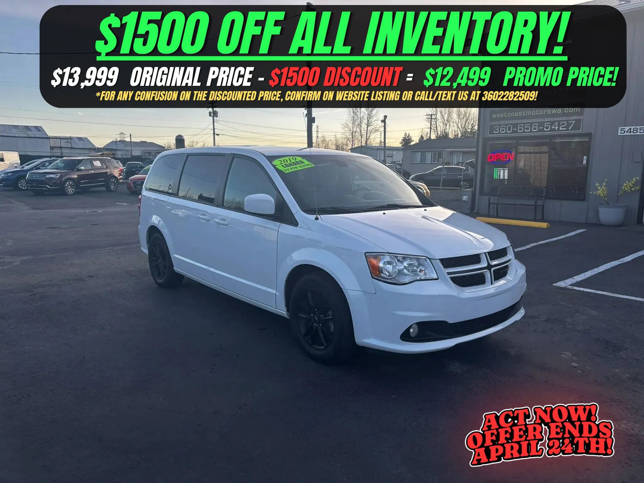 Used 2019 Dodge Grand Caravan GT FWD image 1