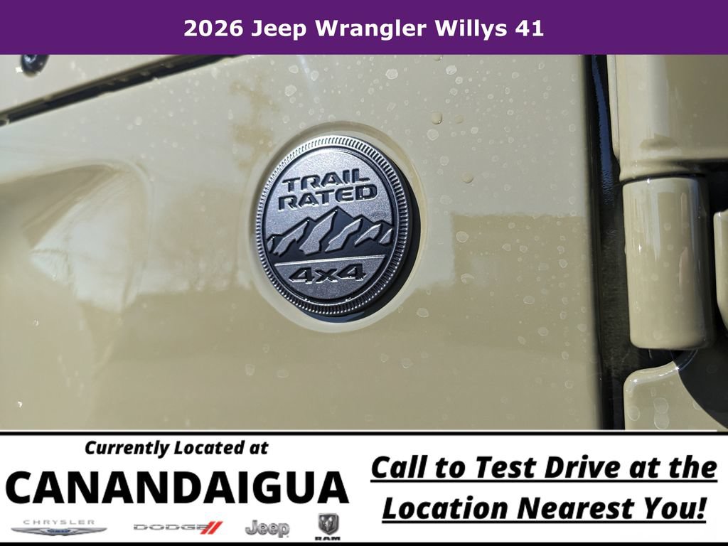 New 2026 Jeep Wrangler Unlimited Sport AWD/4WD image 31