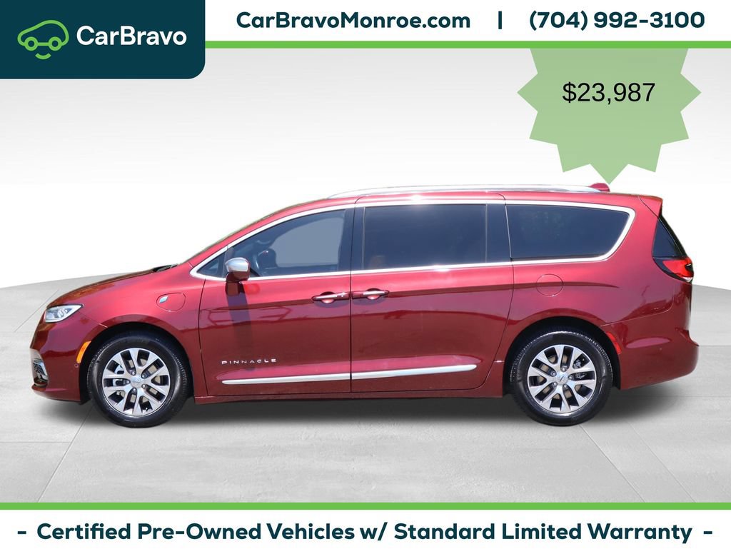 Used 2021 Chrysler Pacifica Pinnacle FWD image 2