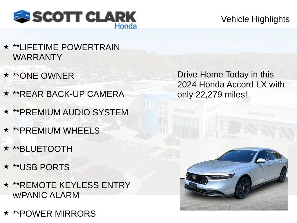 Used 2024 Honda Accord LX image 11