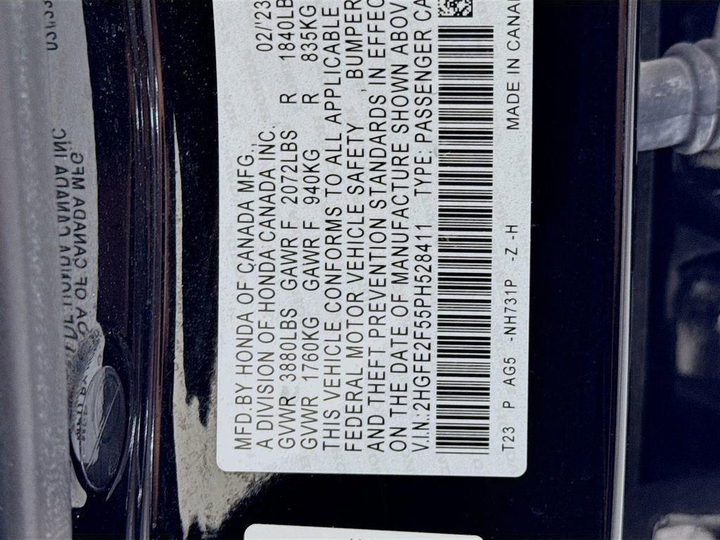 Certified 2023 Honda Civic Sport image 40