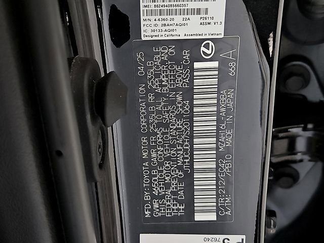 Used 2025 Lexus UX 300h AWD w/ Accessory Package (Z2) image 30