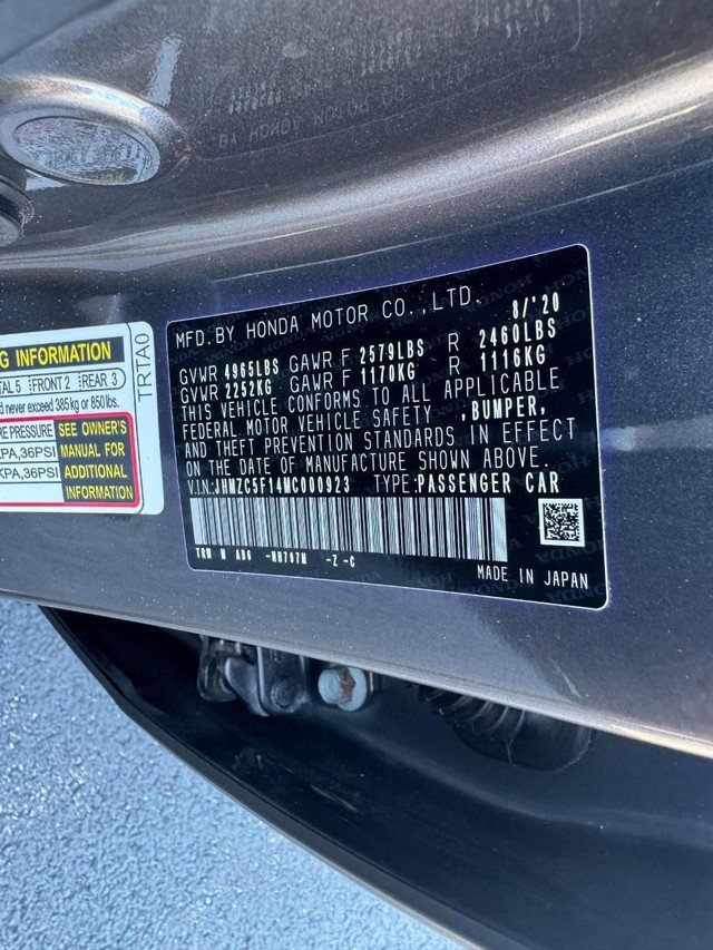 Certified 2021 Honda Clarity Plug-In Hybrid image 27