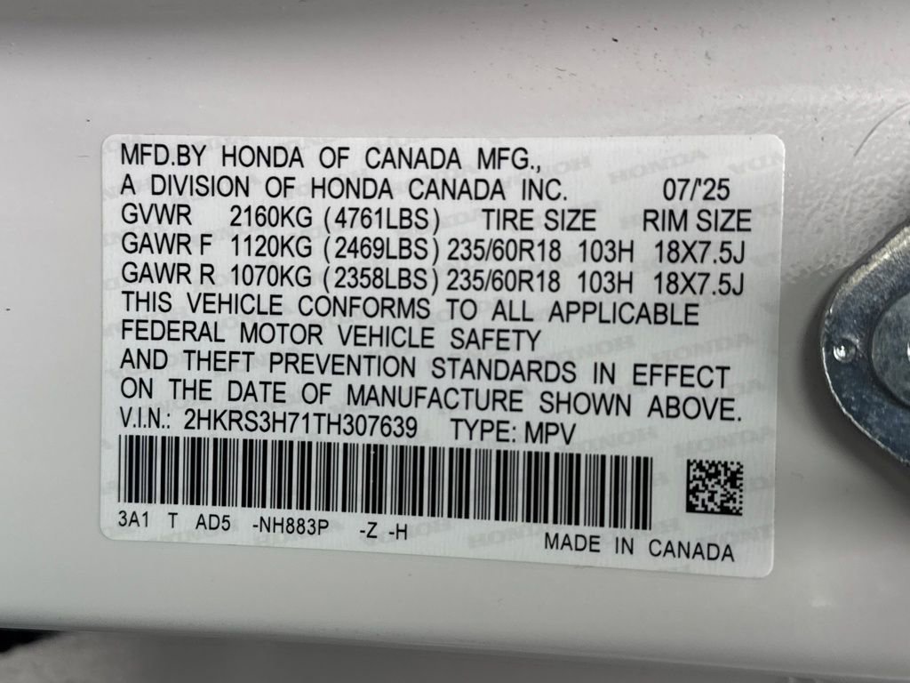 Certified 2026 Honda CR-V EX-L image 28