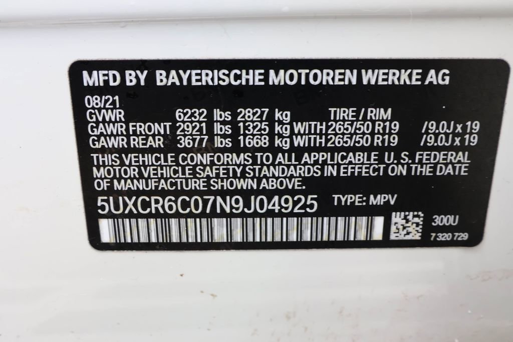 Used 2022 BMW X5 xDrive40i w/ Parking Assistance Package AWD/4WD image 45