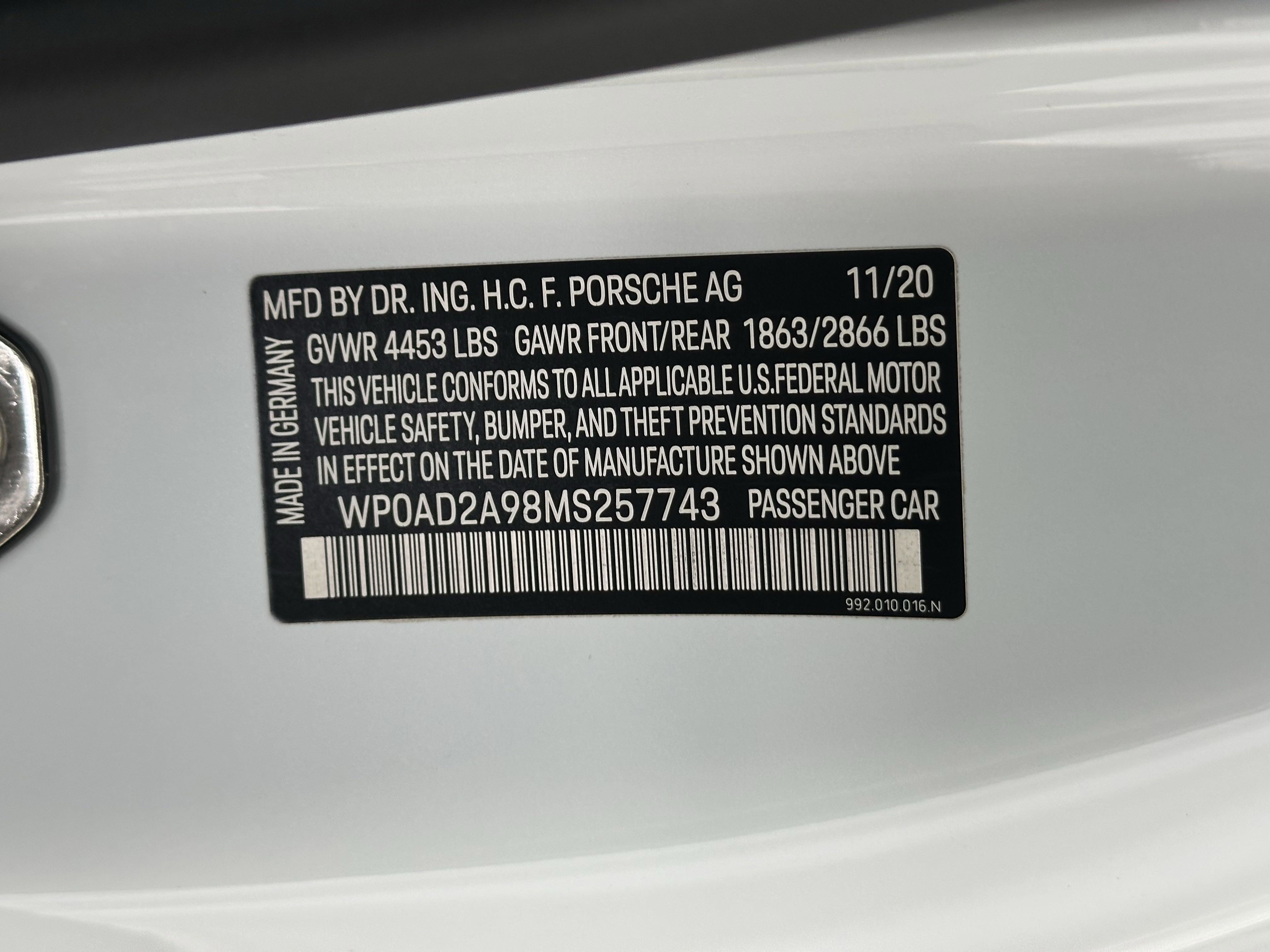 Certified 2021 Porsche 911 Turbo S image 24