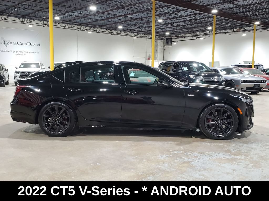 Used 2022 Cadillac CT5 V w/ Cold Weather Package RWD image 5
