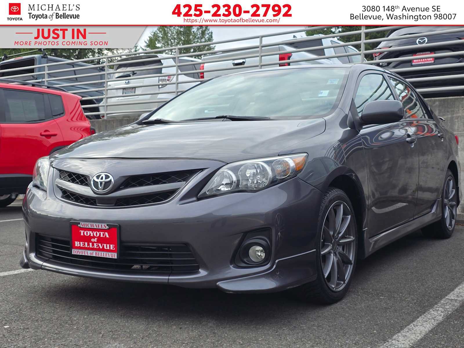 Used 2013 Toyota Corolla S w/ Premium Pkg