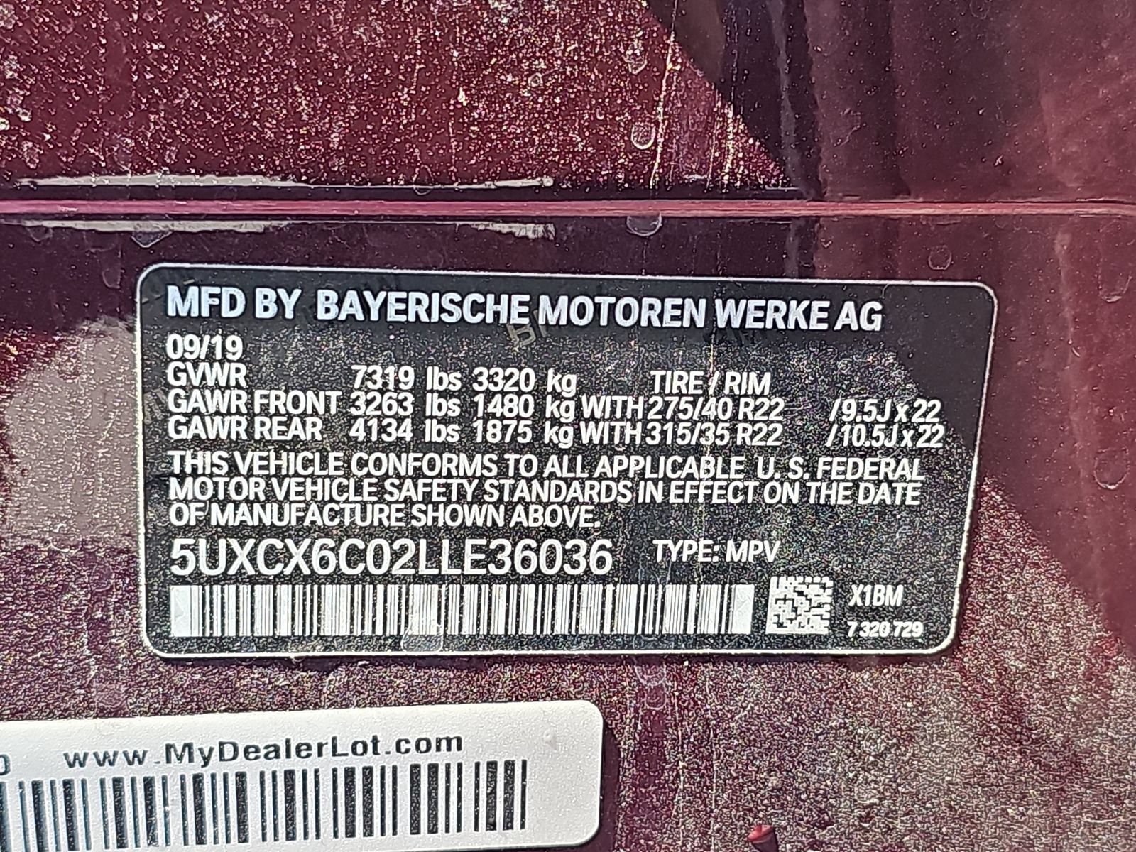 Used 2020 BMW X7 M50i w/ Executive Package AWD/4WD image 16