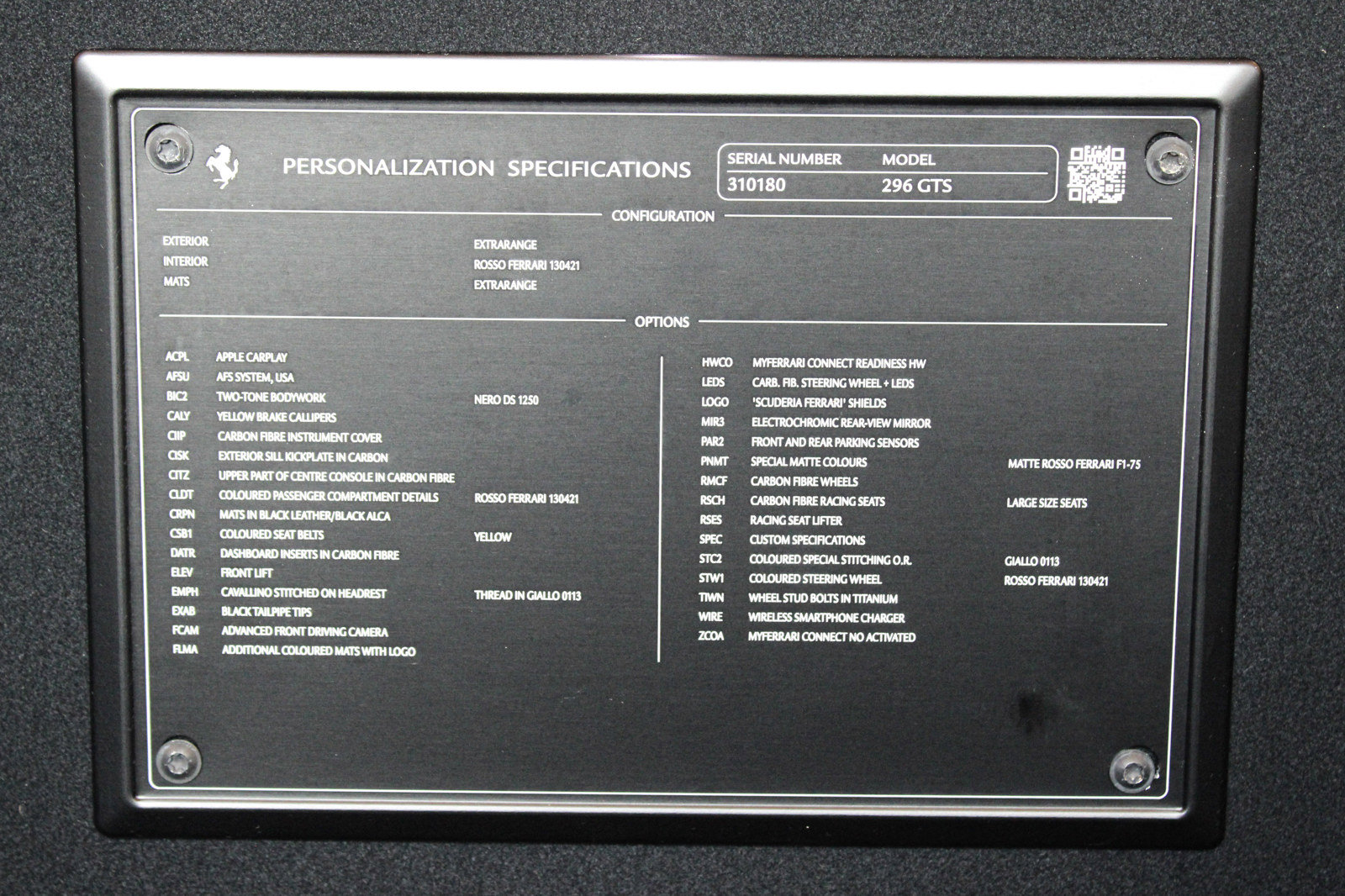 Used 2024 Ferrari 296 GTS RWD image 37