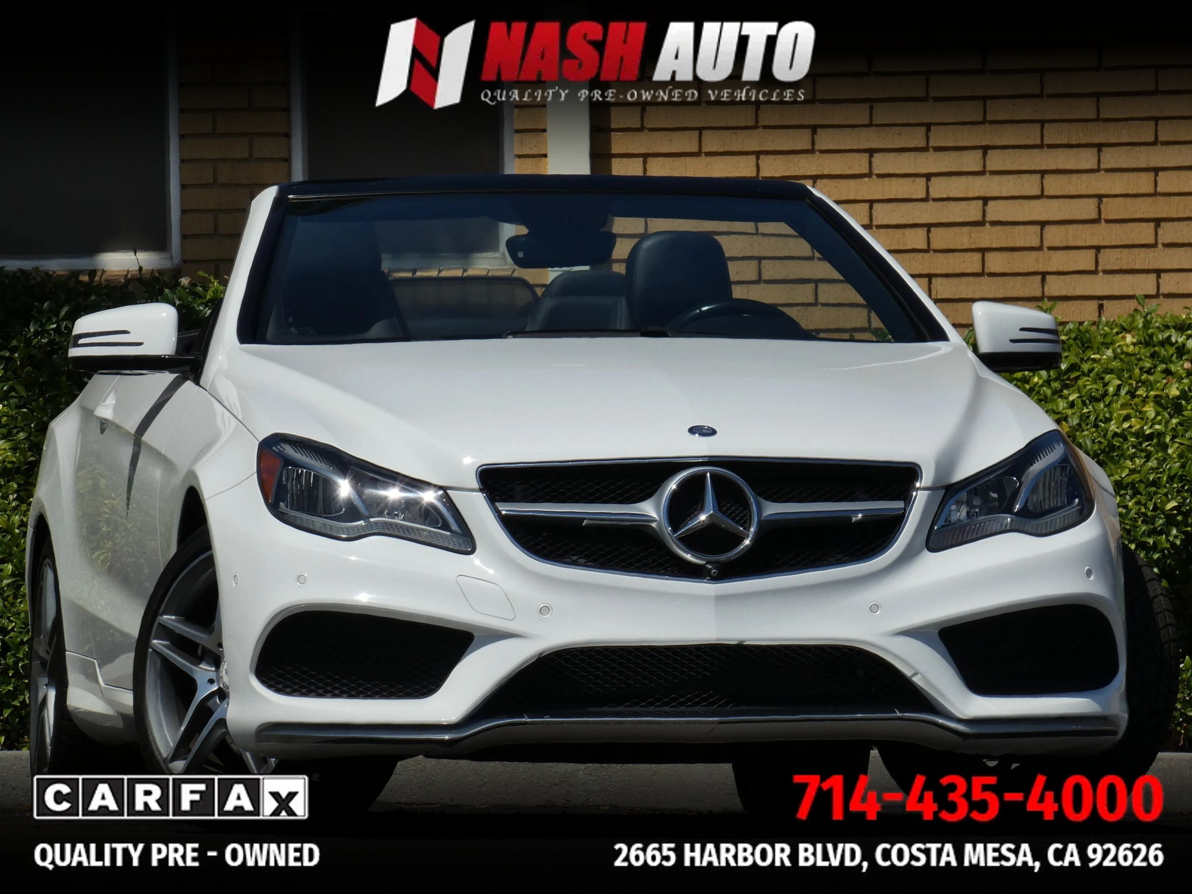 Used 2015 Mercedes-Benz E 550 Cabriolet w/ Premium 1 Package image 3