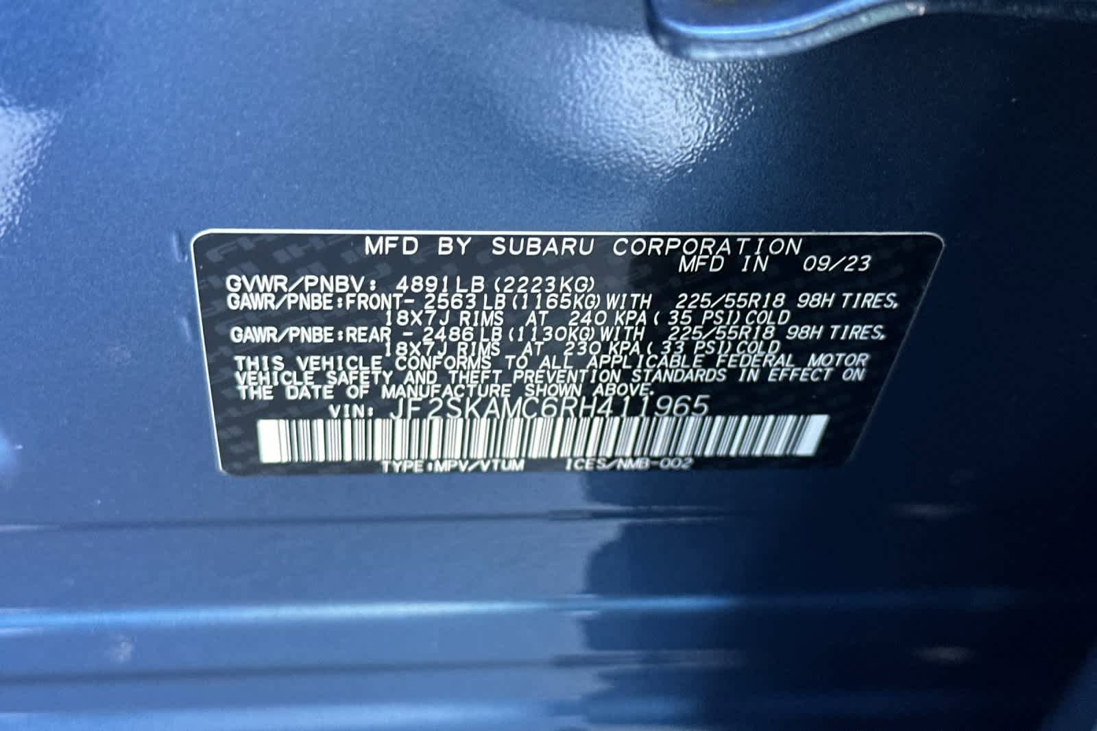 Used 2024 Subaru Forester Touring AWD/4WD image 36