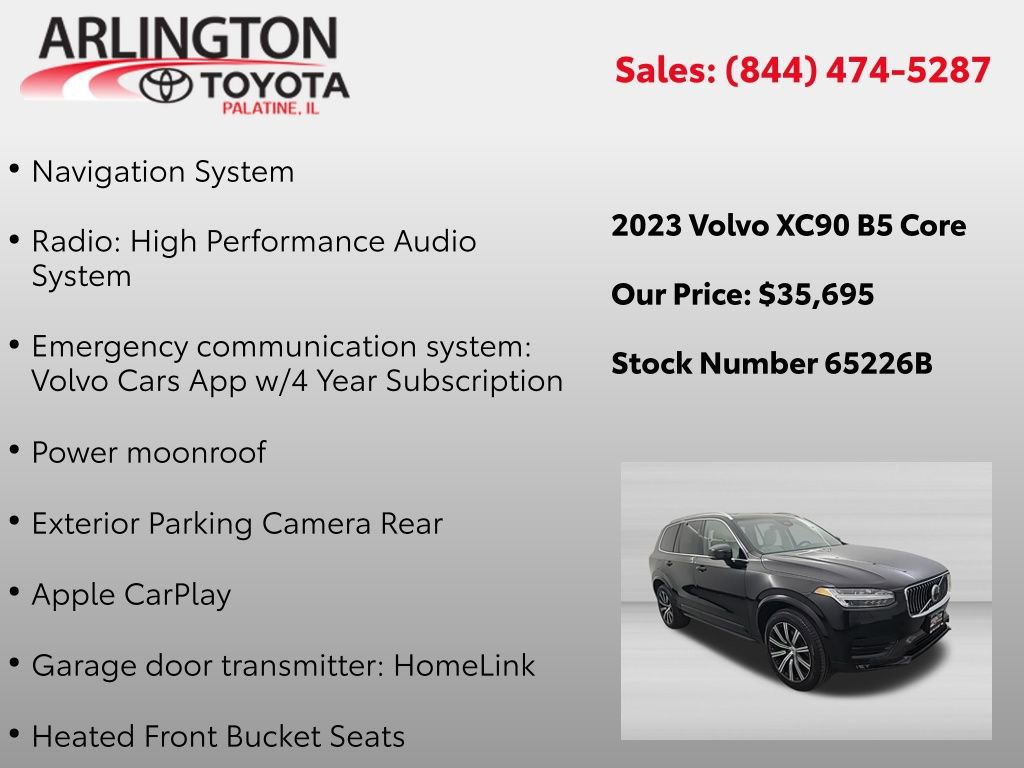 Used 2023 Volvo XC90 B5 Core w/ Protection Package Premier AWD/4WD video 2
