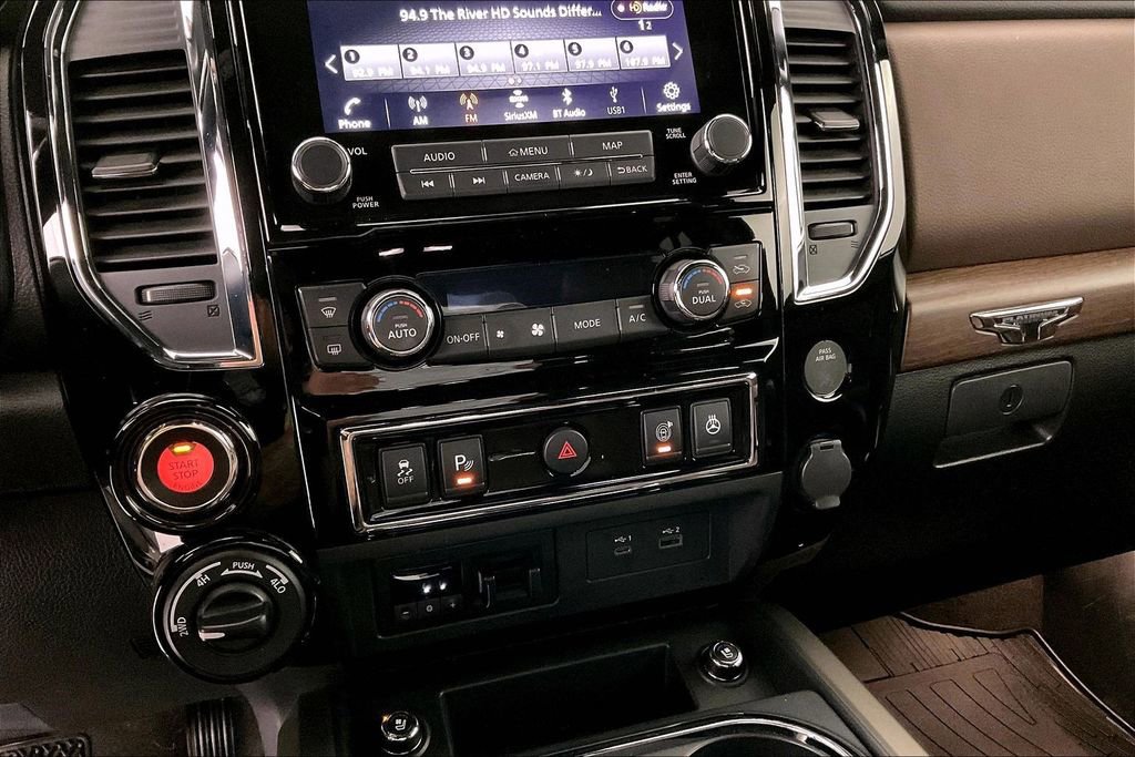Used 2021 Nissan Titan Platinum Reserve w/ Off Road Protection Package AWD/4WD image 16