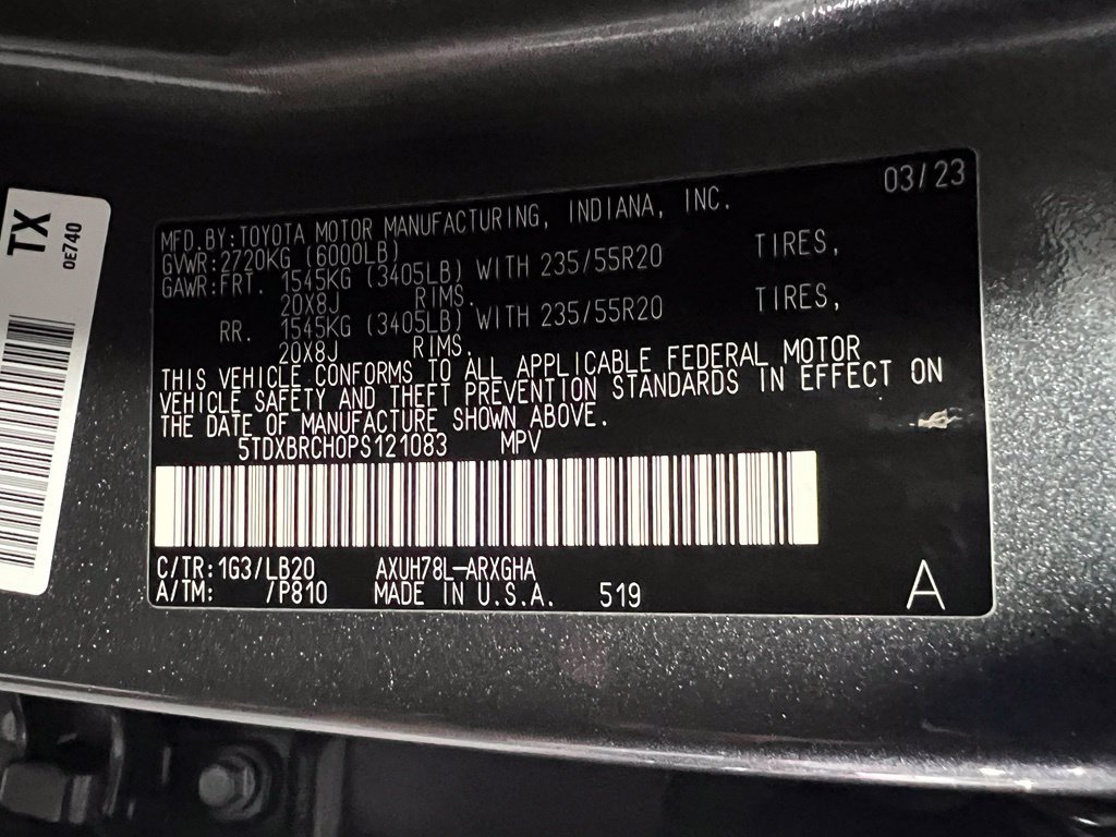 Used 2023 Toyota Highlander Limited AWD/4WD image 47