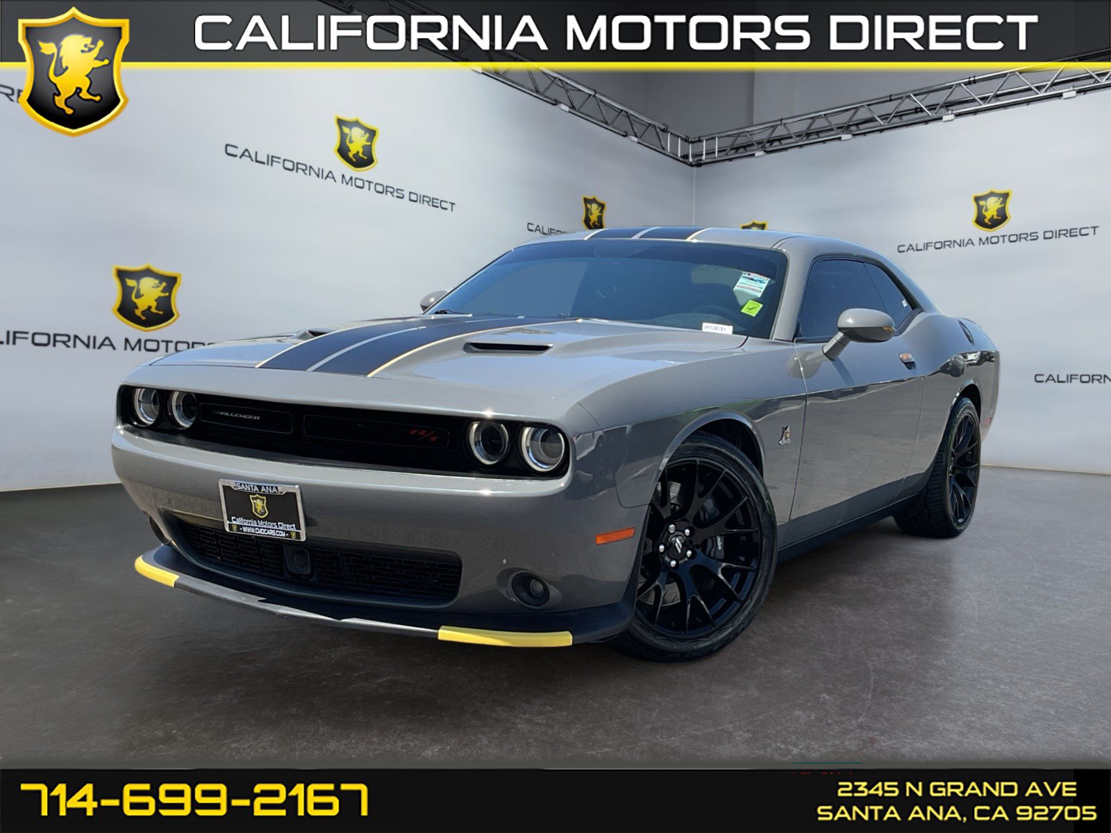 Used 2018 Dodge Challenger R/T Scat Pack w/ Dynamics Package RWD image 1