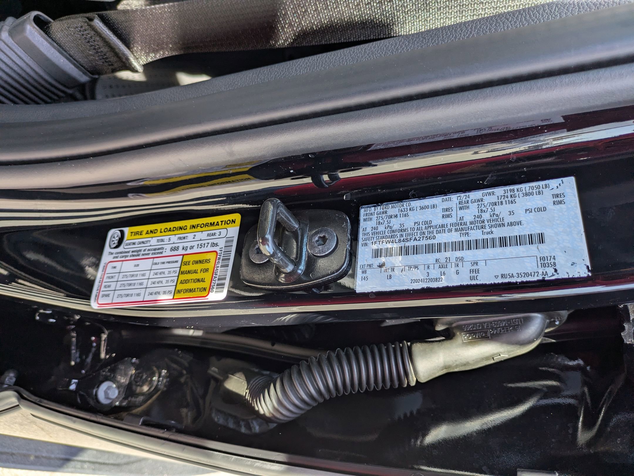 Certified 2025 Ford F150 Tremor w/ Bed Utility Package image 48