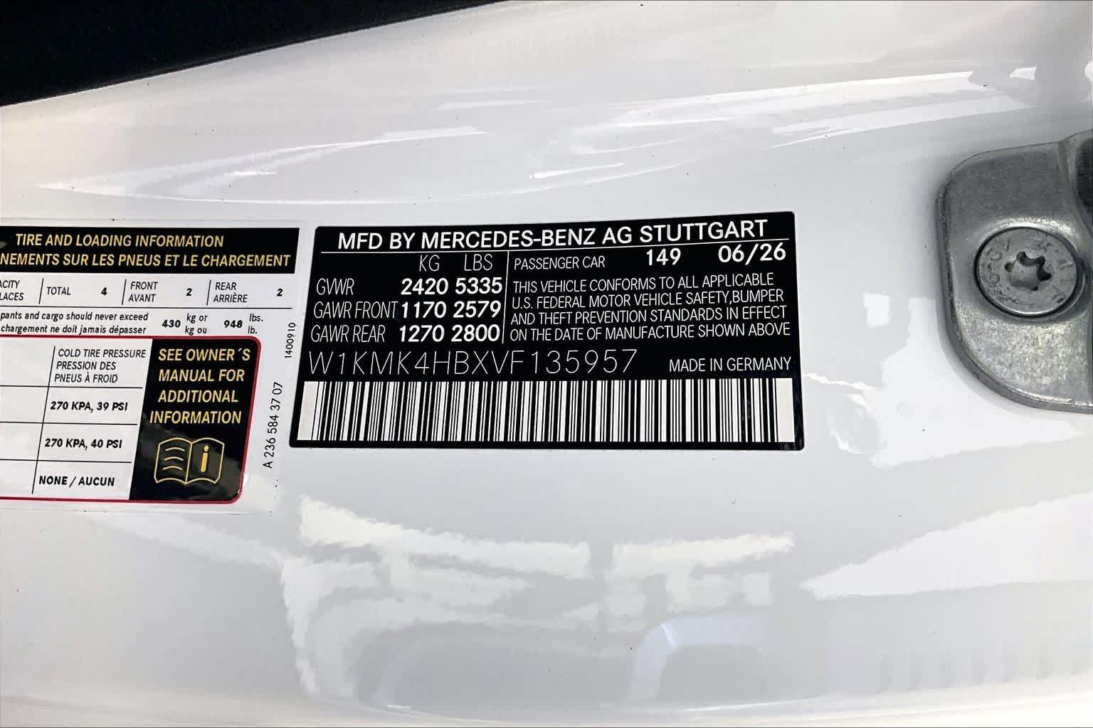 New 2027 Mercedes-Benz CLE 300 4MATIC Cabriolet image 12