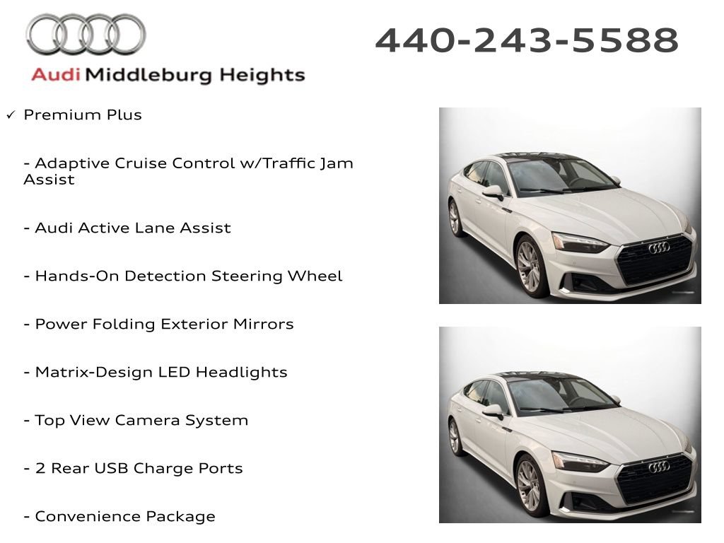 Certified 2021 Audi A5 2.0T Premium Plus w/ Premium Plus AWD/4WD image 12