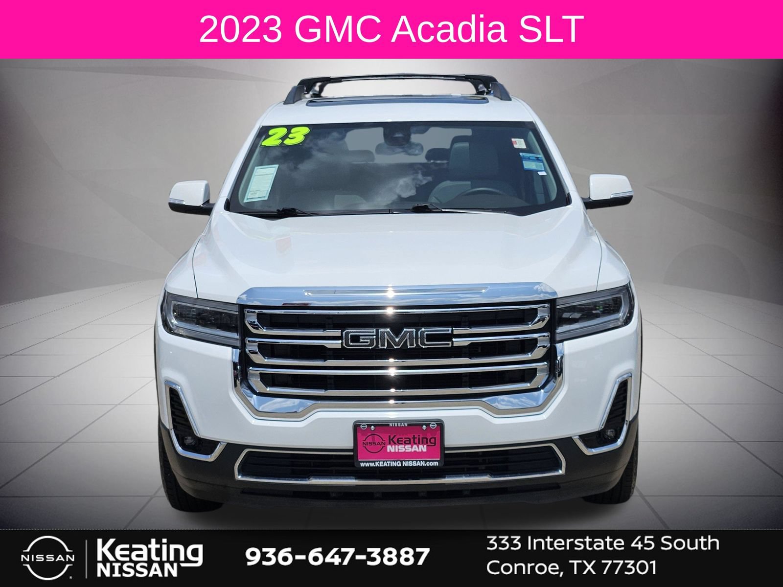 Used 2023 GMC Acadia SLT w/ Preferred Package FWD image 2