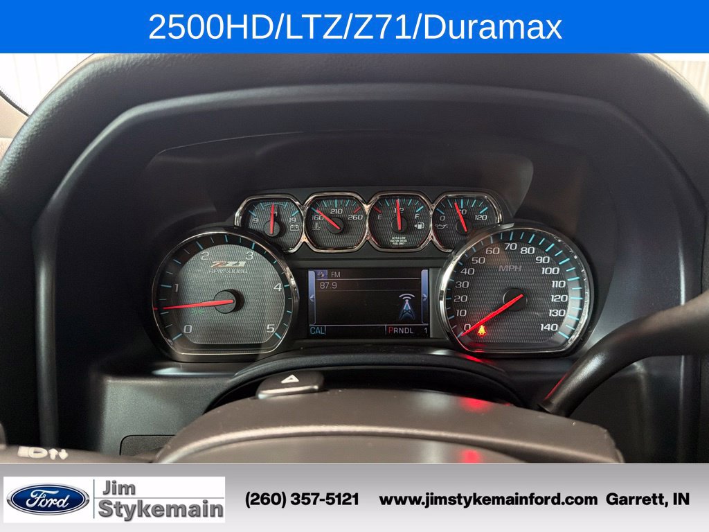 Used 2017 Chevrolet Silverado 2500 LTZ w/ Duramax Plus Package AWD/4WD image 24