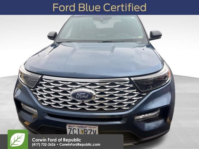 Used 2020 Ford Explorer Platinum w/ Premium Technology Package image 1