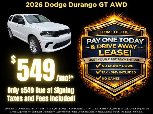 New 2026 Dodge Durango GT w/ Blacktop Package image 18