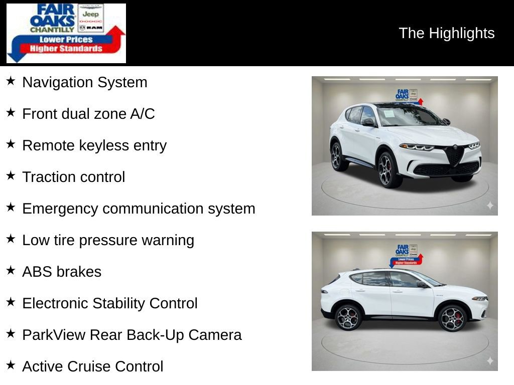 Used 2025 Alfa Romeo Tonale Veloce w/ Premium Package image 2