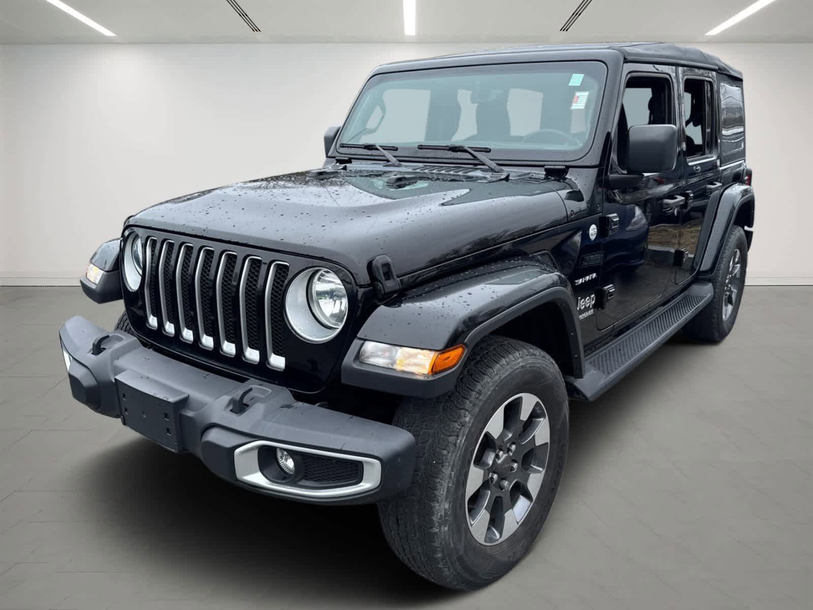 Used 2022 Jeep Wrangler Unlimited Sahara AWD/4WD image 1