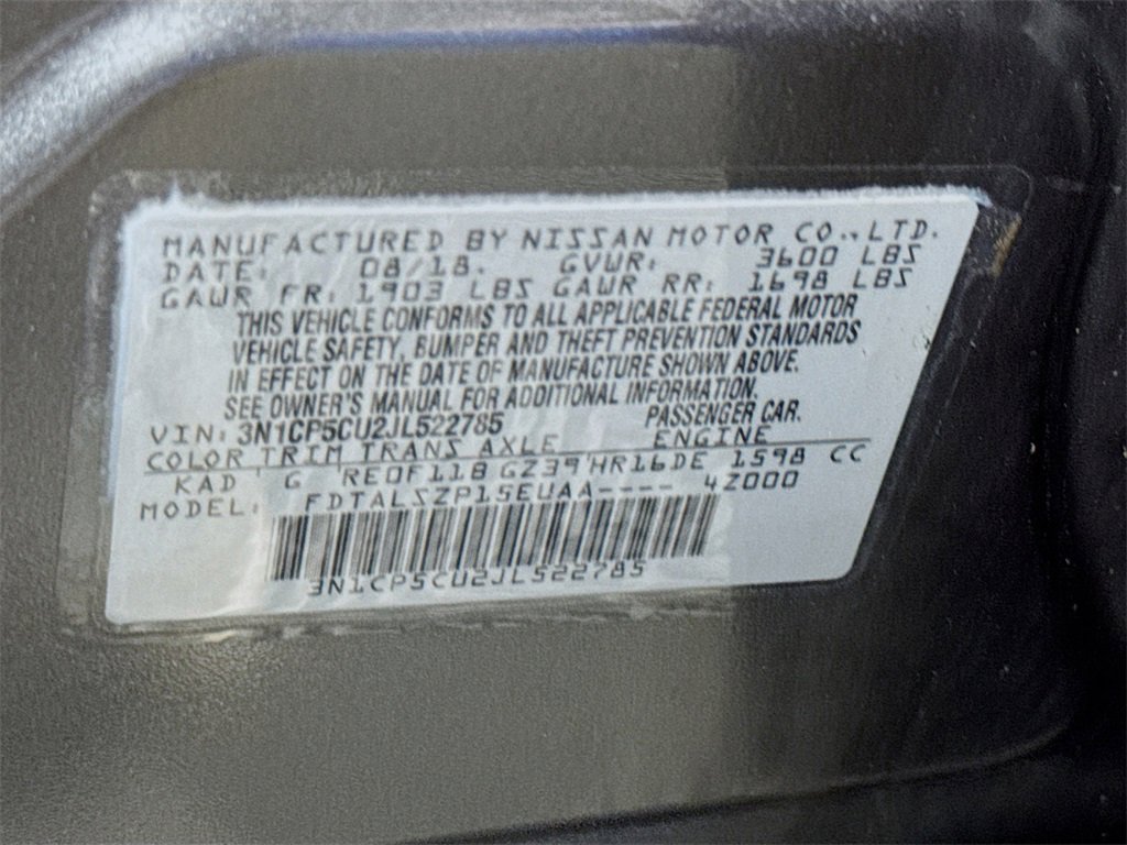 Used 2018 Nissan Kicks SV image 28