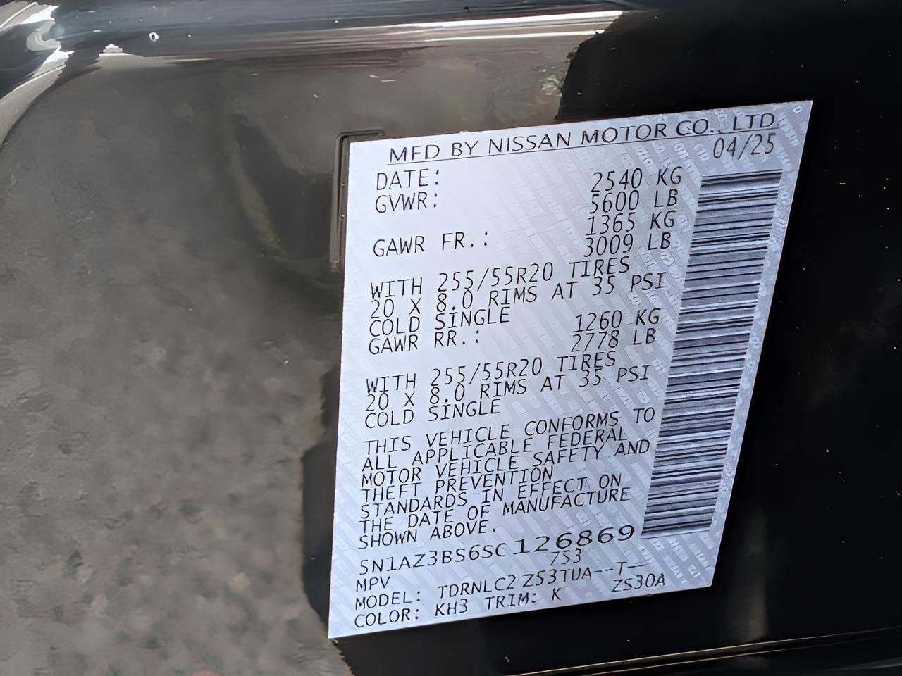 Certified 2025 Nissan Murano SV AWD/4WD image 29