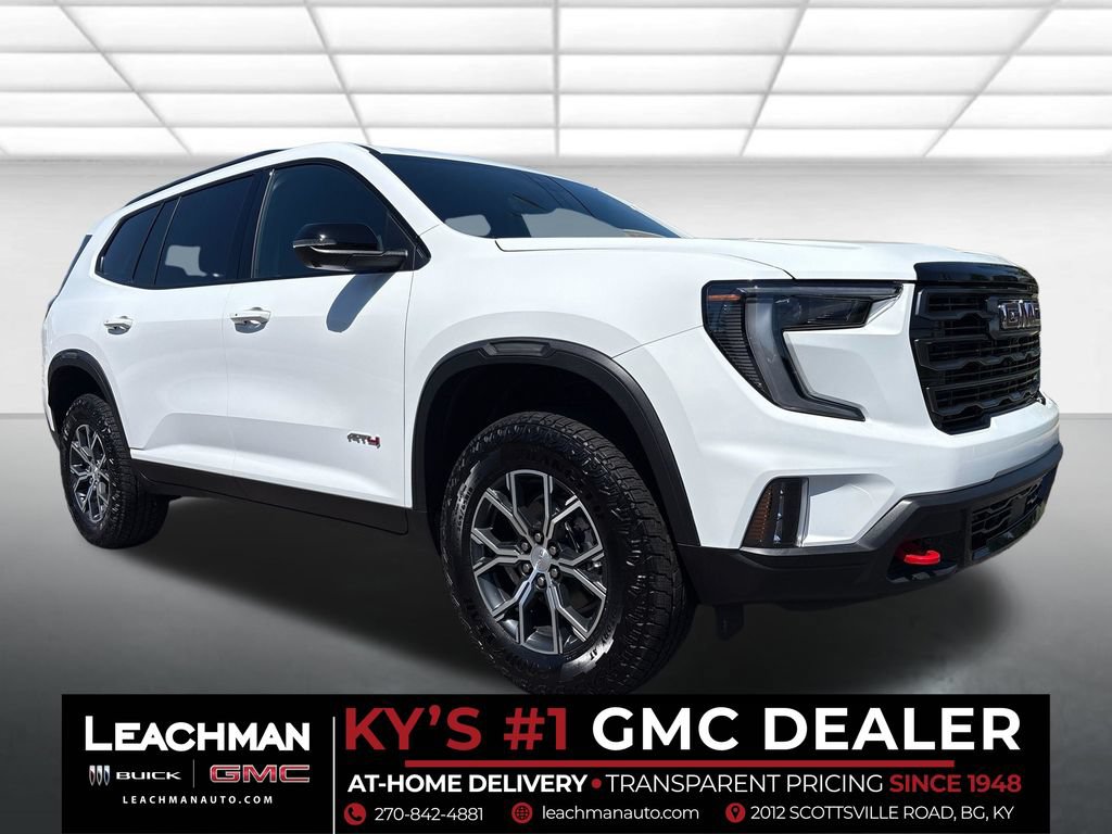 New 2026 GMC Acadia AT4 w/ Super Cruise Package