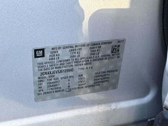 Used 2018 Chevrolet Equinox LT FWD image 40