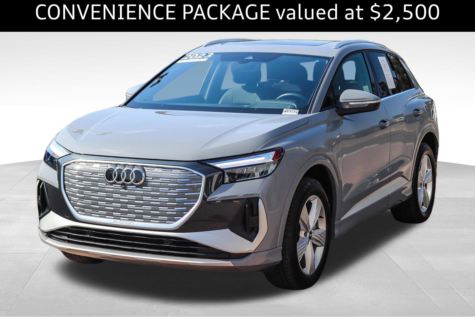 Used 2023 Audi Q4 e-tron Premium w/ Convenience Package AWD/4WD image 3