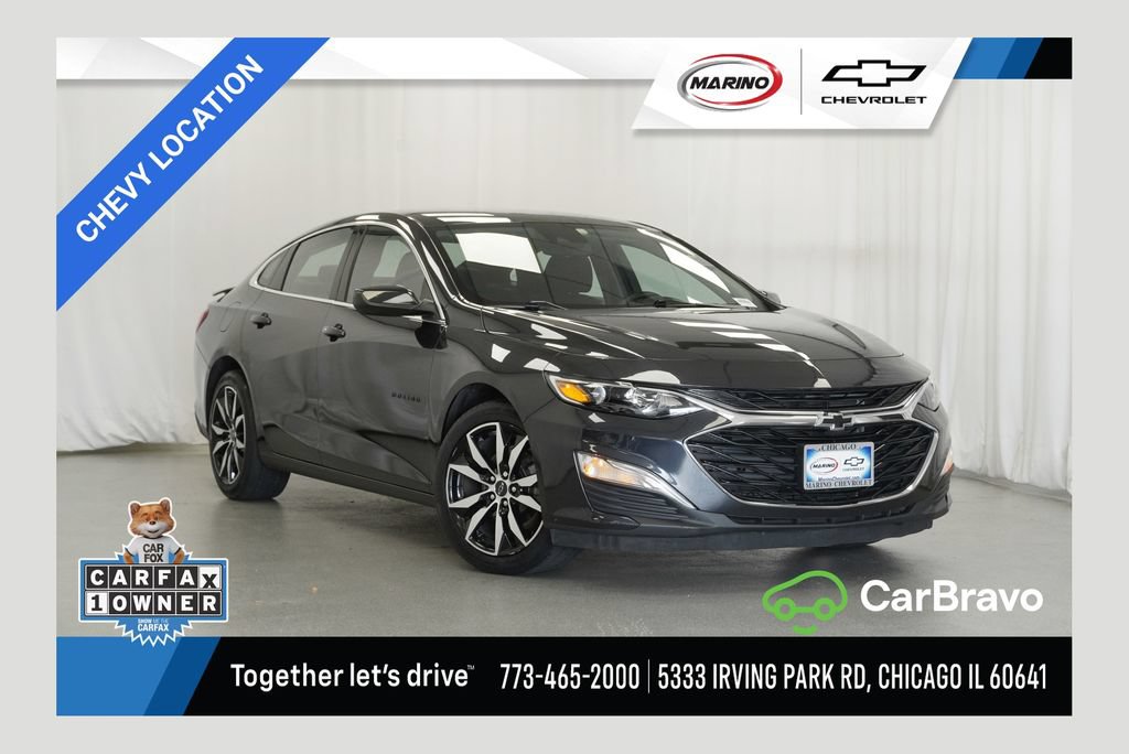 Certified 2023 Chevrolet Malibu RS w/ Driver Confidence Package FWD image 1