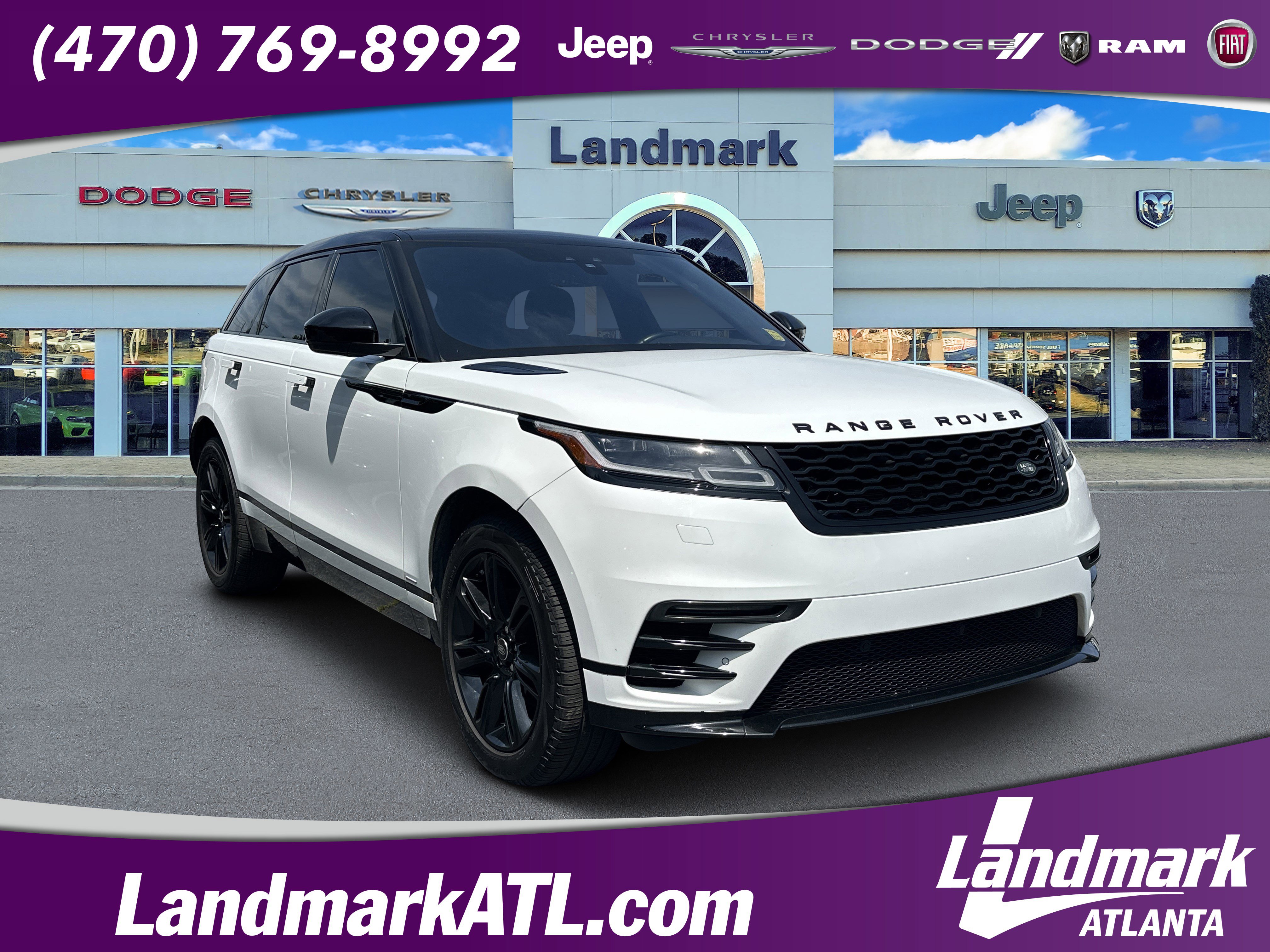 Used 2020 Land Rover Range Rover Velar R-Dynamic S AWD/4WD image 1