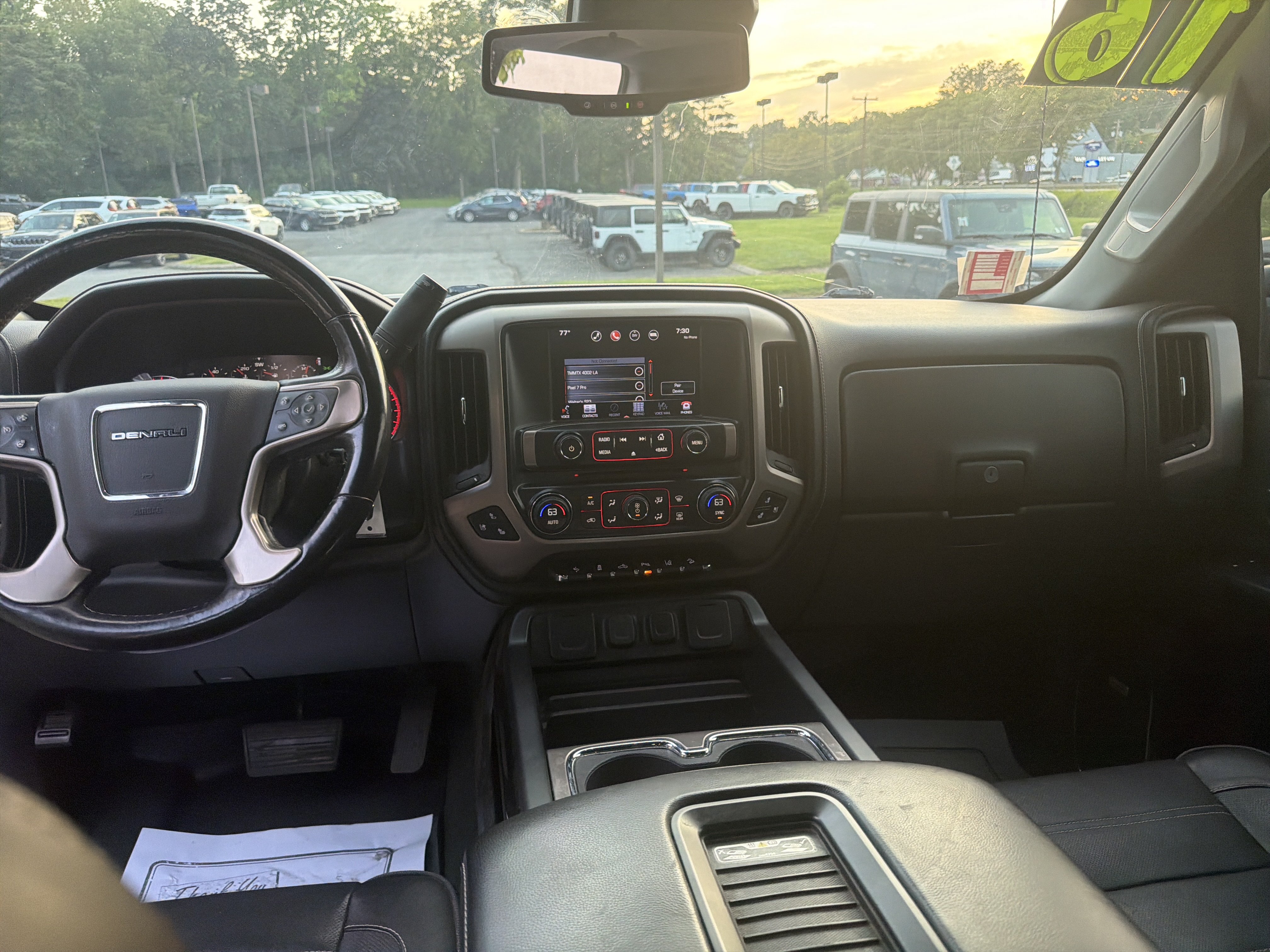 Used 2016 GMC Sierra 2500 Denali w/ Driver Alert Package AWD/4WD image 14