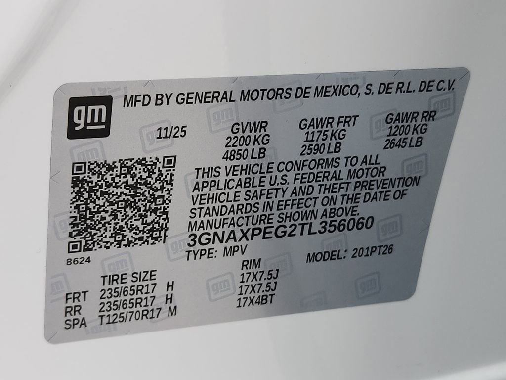 New 2026 Chevrolet Equinox LT image 34