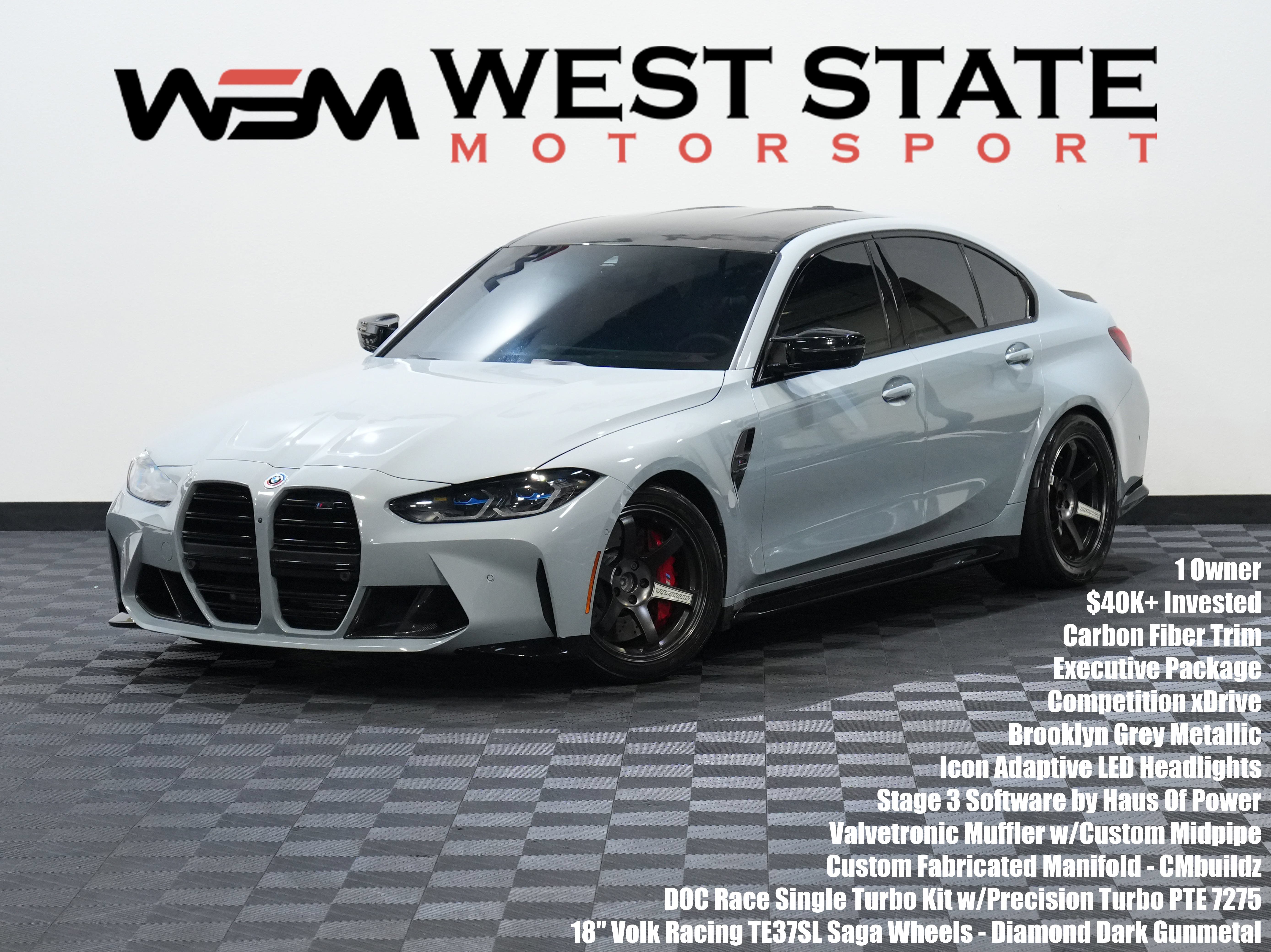 Used 2024 BMW M3 Competition w/ Executive Package