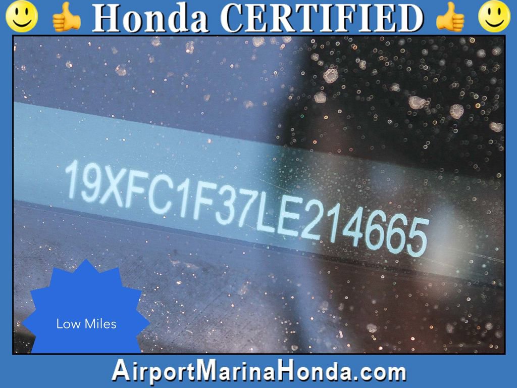 Certified 2020 Honda Civic EX image 28