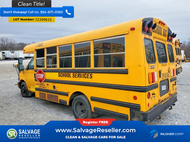 Used 2011 Chevrolet Express 3500 Extended w/ School Bus Package RWD image 4