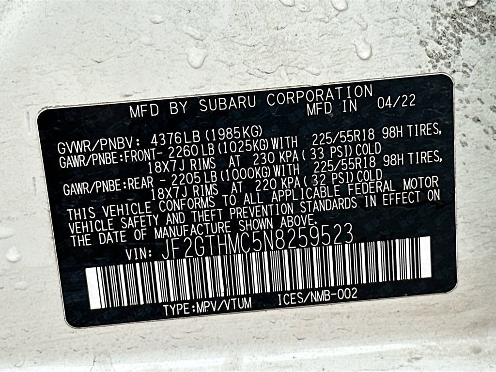 Used 2022 Subaru Crosstrek 2.5i Limited w/ Popular Package #4 image 31