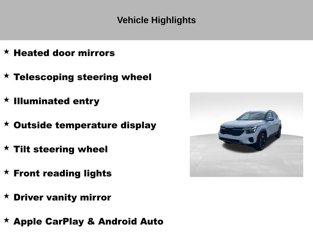 Certified 2024 Kia Seltos EX AWD/4WD image 55