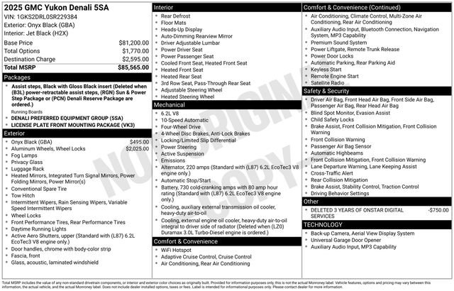 Certified 2025 GMC Yukon Denali image 44