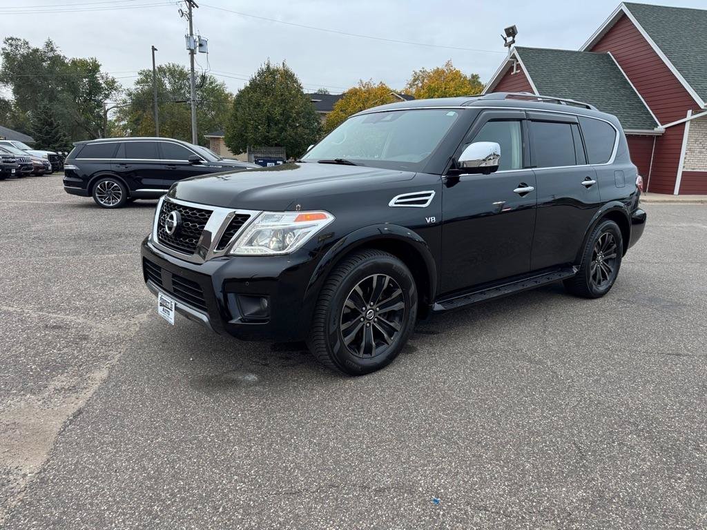 Used 2019 Nissan Armada Platinum w/ Captain's Chairs Package AWD/4WD image 10