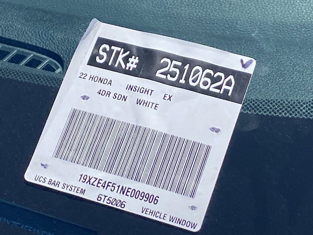 Used 2022 Honda Insight EX image 37