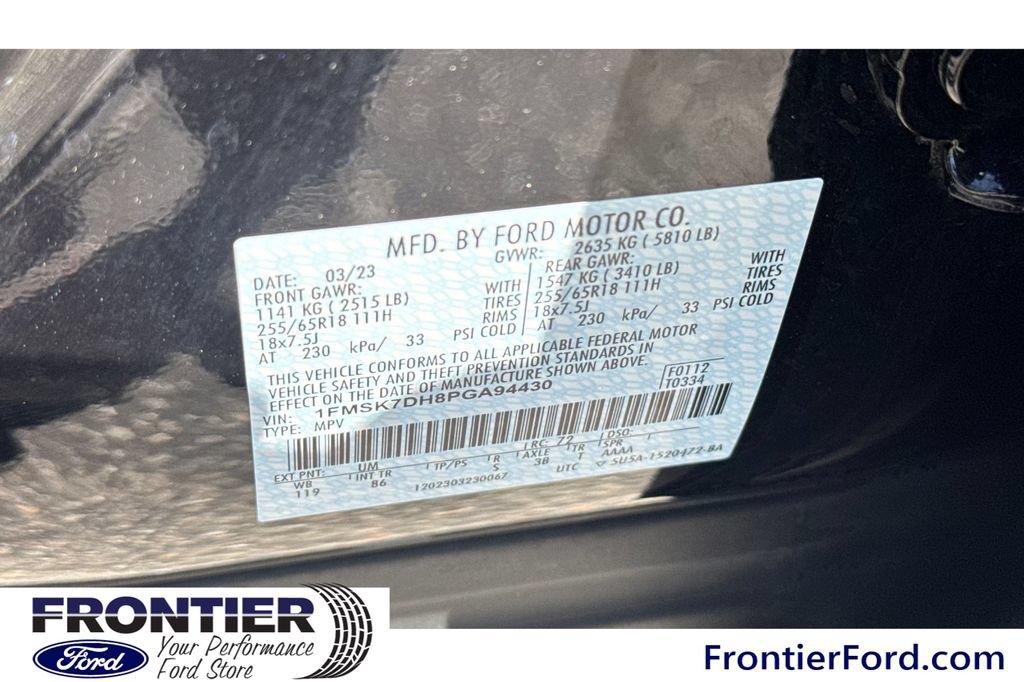 Used 2023 Ford Explorer XLT RWD image 32