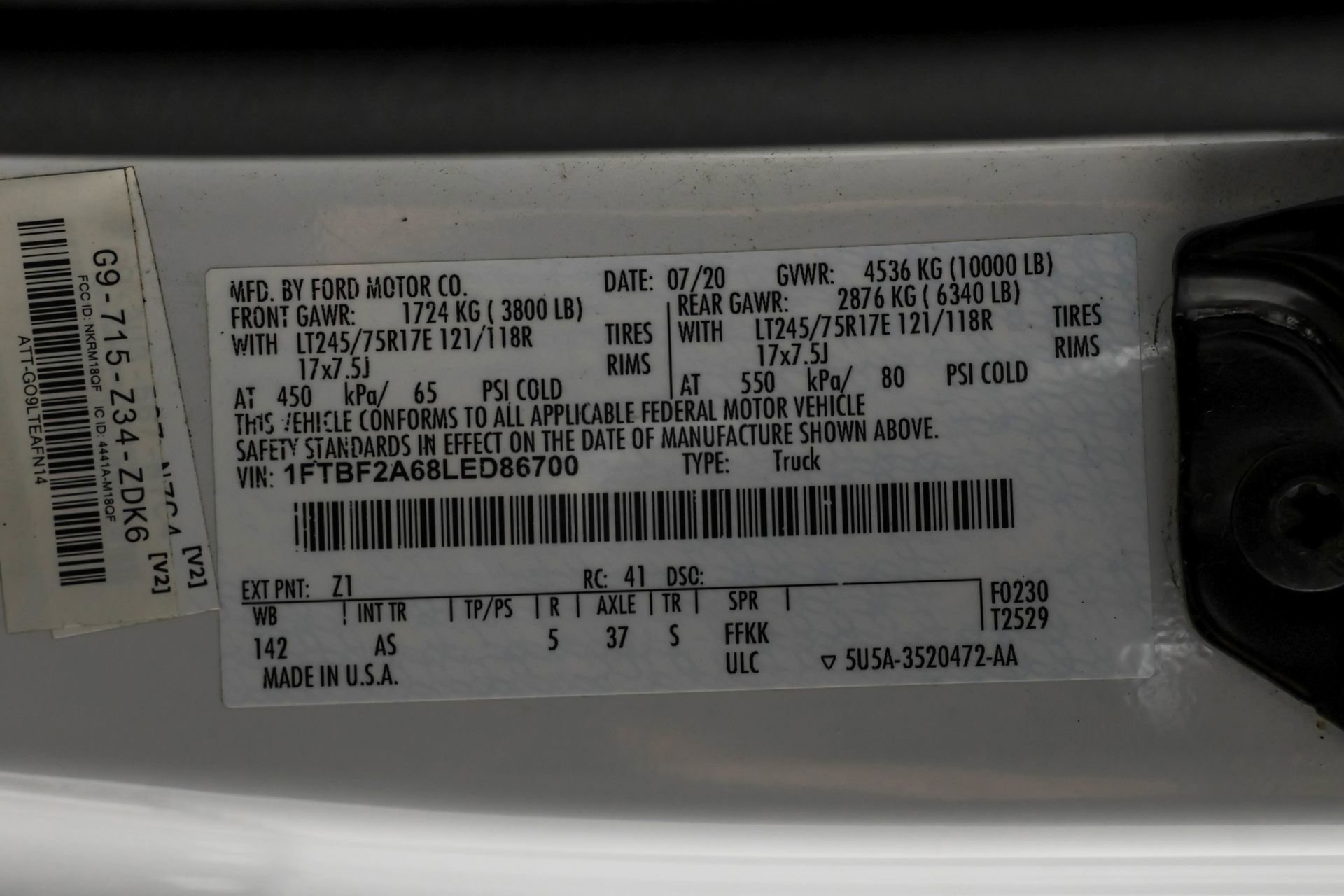 Used 2020 Ford F250 XL w/ Power Equipment Group RWD image 40