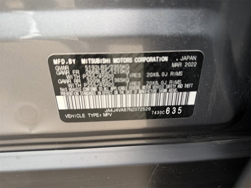 Used 2022 Mitsubishi Outlander SEL image 31